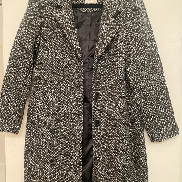 Wool Blend Mod Coat - Picture 3 of 5